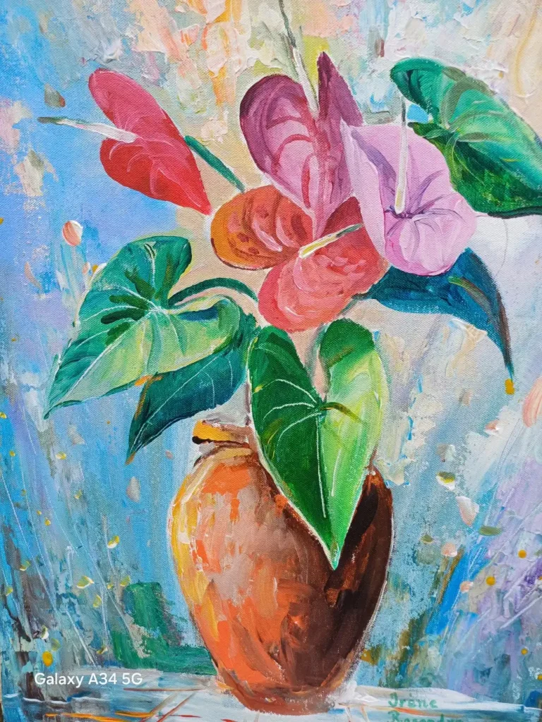 Bouquet d’anthuriums